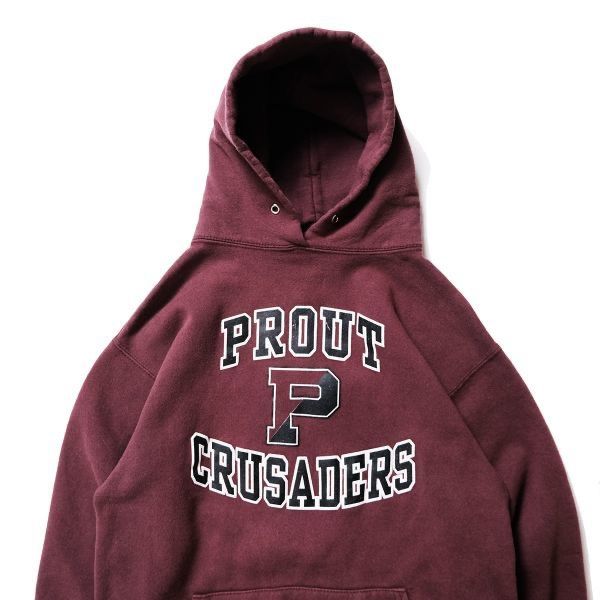 USA製古着 ヴィンテージプリントスウェット ヘビーウエイト ブラック黒XXL 90s USA製 United Sports ヘビーウェイト 長袖スウェット