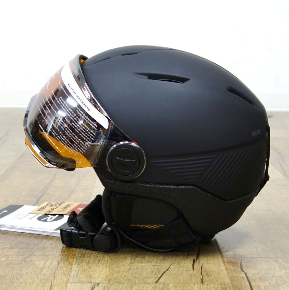 未使用 ロシニョール ROSSIGNOL スキー ヘルメット FIT VISOR IMPACTS