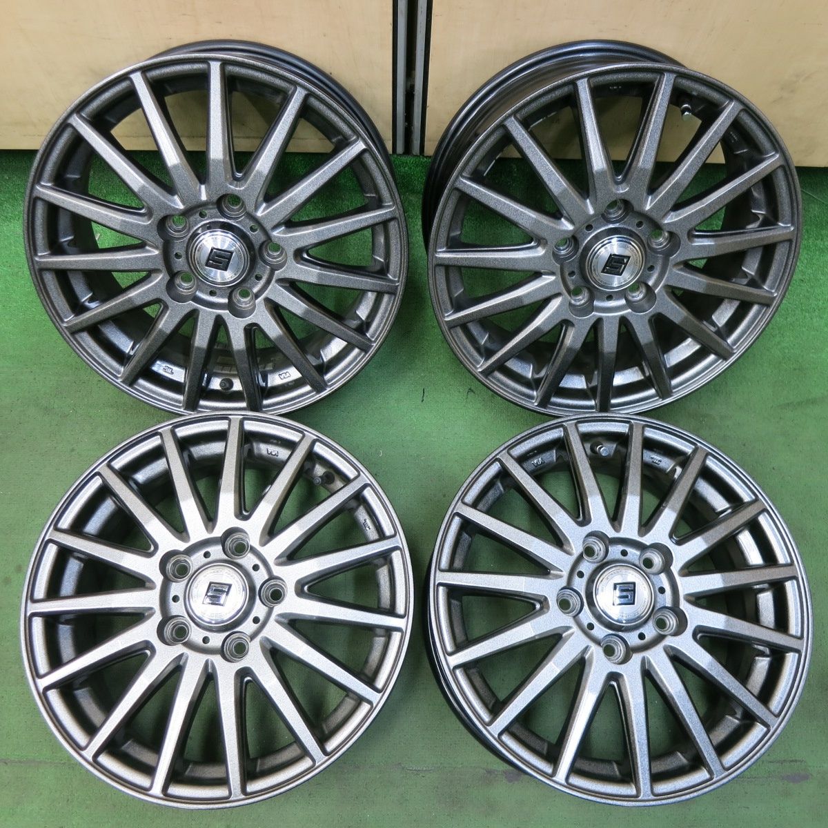 キレイ SEIN KYOHO ザイン 共豊 15インチ ホイール 15×6J PCD114.3|5H 5051315SYホ