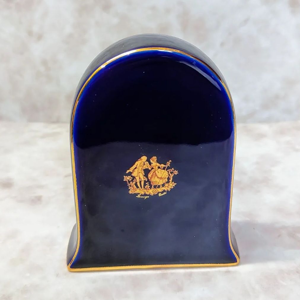 美品 新品電池交換】22K GOLD LIMOGES CASTEL リモージュ