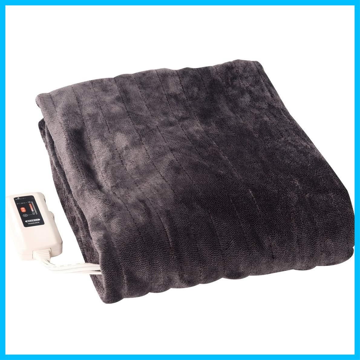 高価な ふんわりやわらか 電気掛 敷毛布 丸洗い 山善 188×130cm ミックスフランネル素材 室温センサー付 YMK-MF41