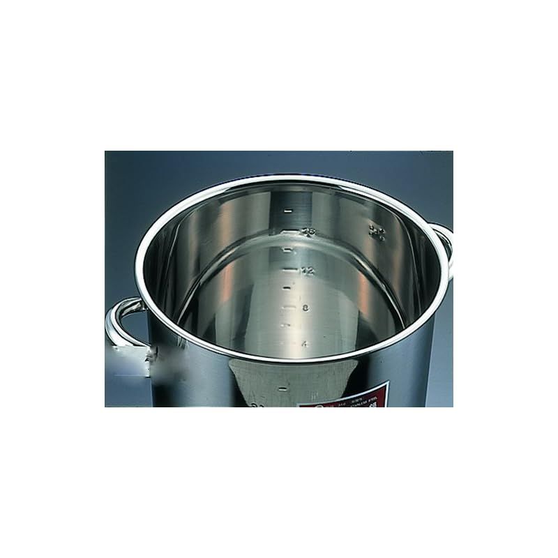 遠藤商事 業務用 寸胴鍋 ステンレス 日本製 遠藤商事 業務用 湯煎鍋 21cm