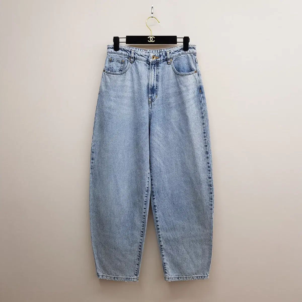 The HANDSOME SYSTEM システム 22SS ペグレッグ デニムパンツ 67 ー 98 サイズ