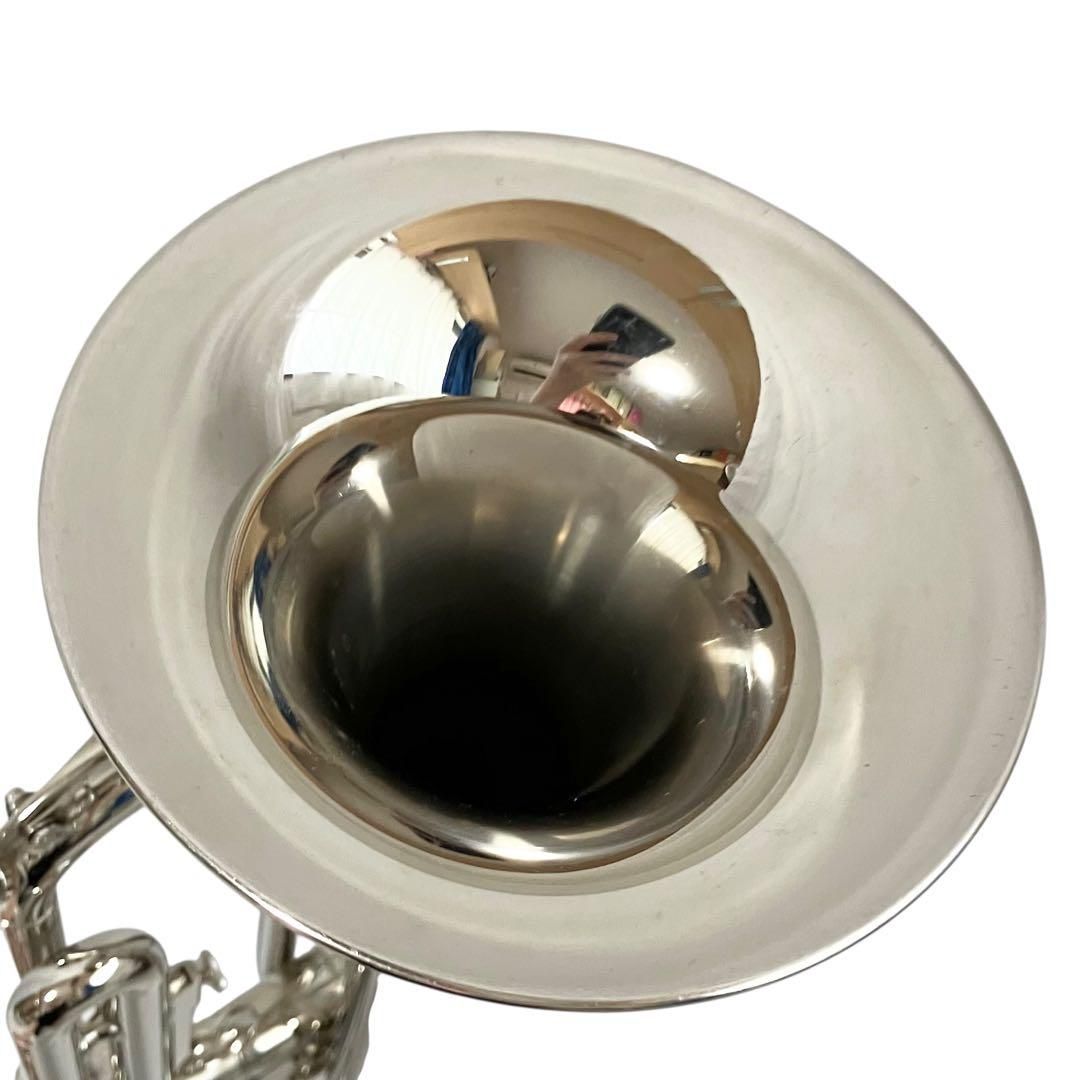 YAMAHAシルバー トランペット YTR−136 本体 YAMAHA YTR-136 Trumpet silver Bb musical instrument