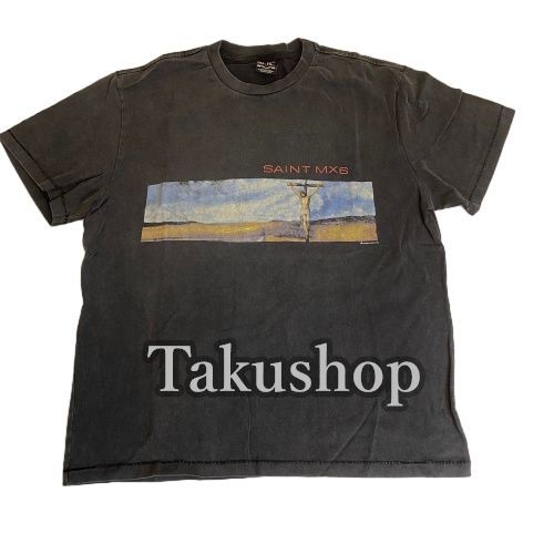 2023AW SAINT MICHAEL SS TEE/SKY ヴィンテージ 半袖Tシャツ BLACK ブラック SM-A23-0000-001 Sky  Tシャツ - メルカリ