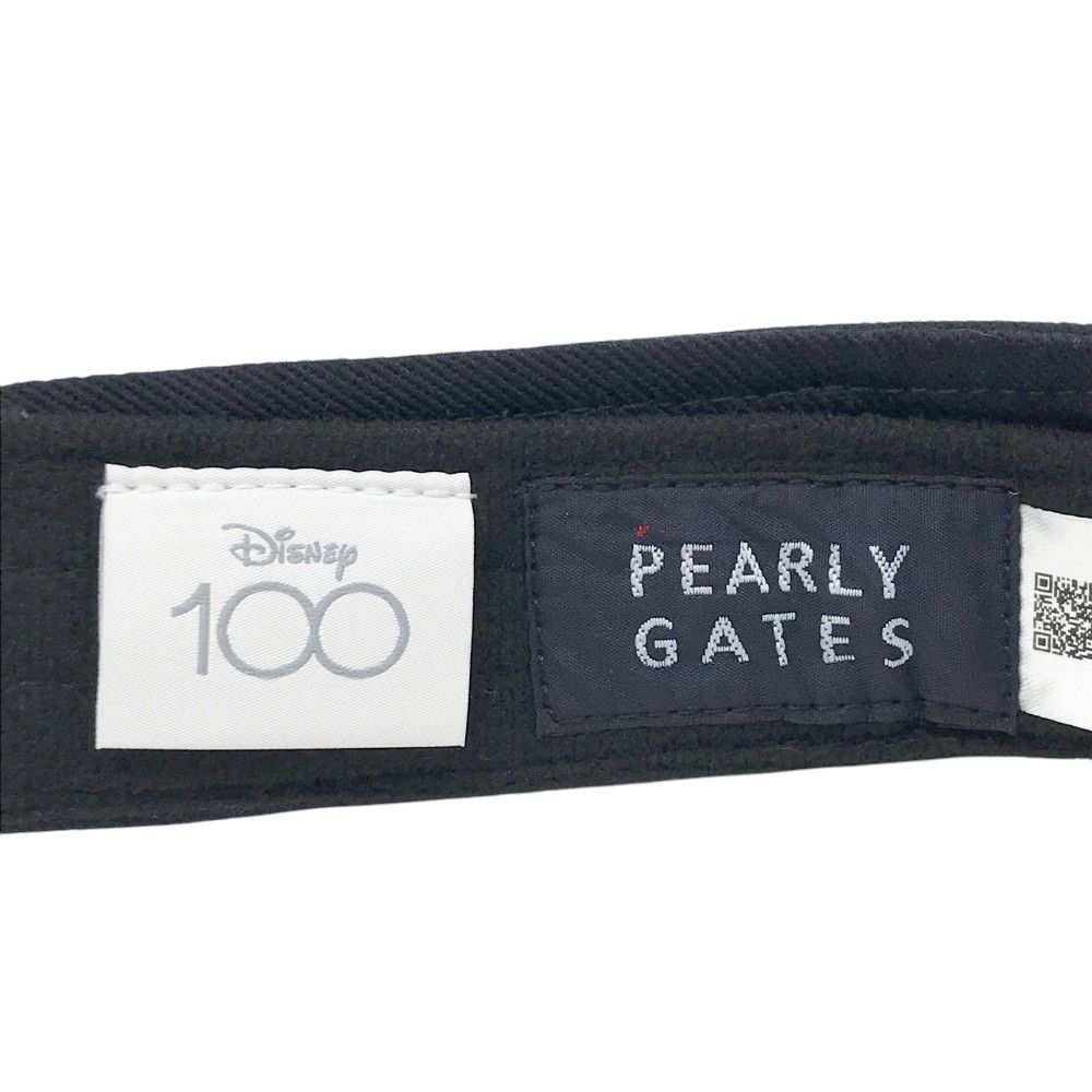 PEARLY GATES パーリーゲイツ 2023年モデル サンバイザー ×Disney 100