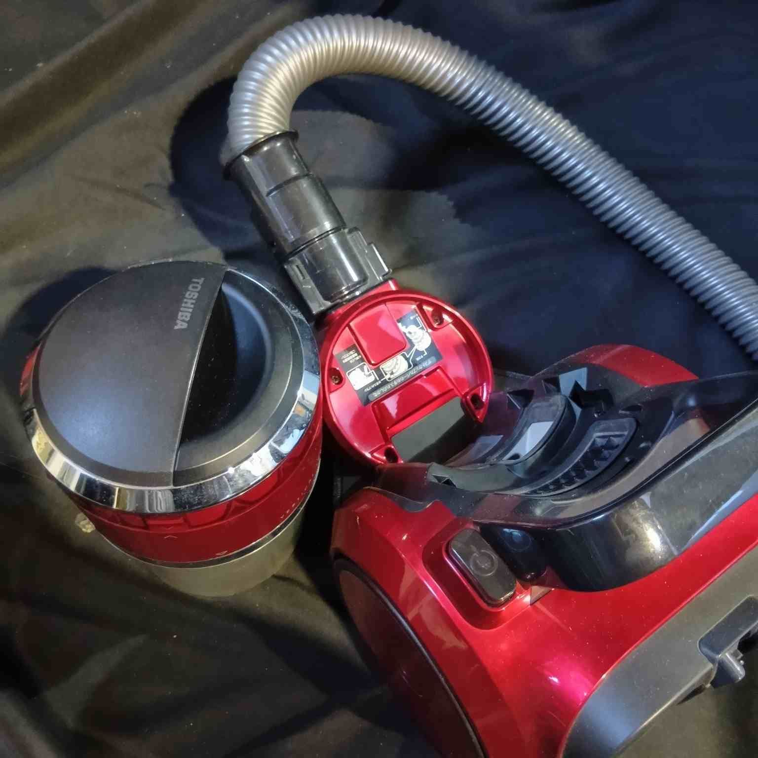 TOSHIBA 東芝 掃除機 赤 VC-MG900 [管理No.：I10564_B4_140] 東芝