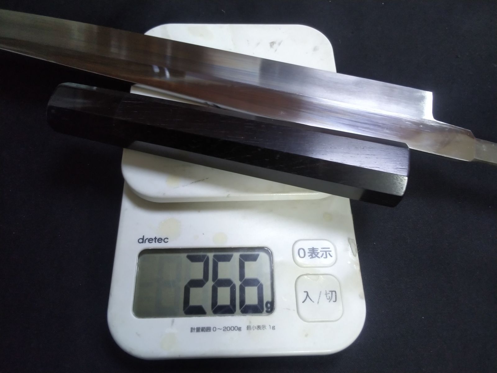 尺一柳刃 切り刃広め