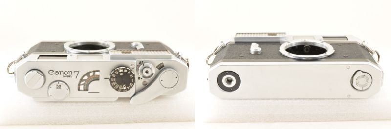 シルバー35mmレンジファインダーカメラ