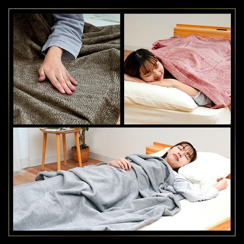 絹100％シルク毛布