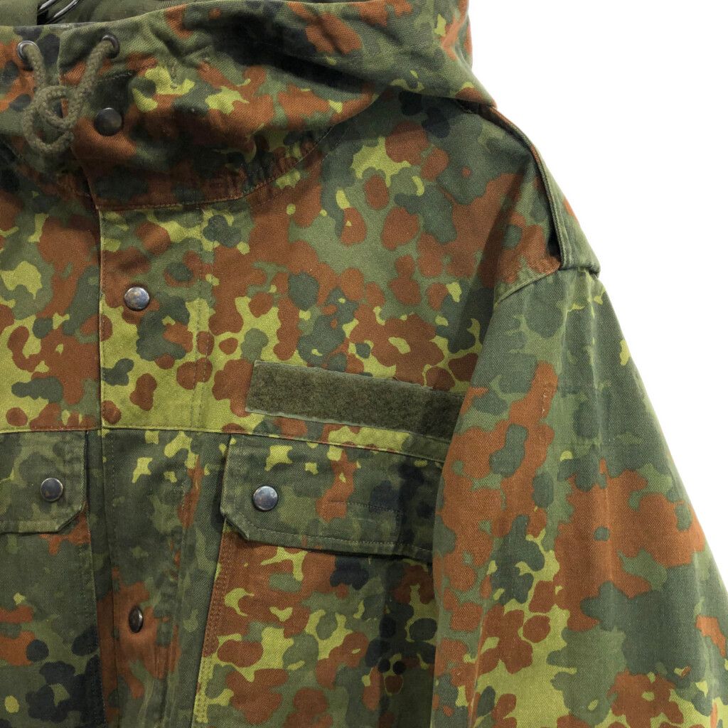 90年代 ドイツ軍 フレクターカモ フィールドジャケット ユーロ ミリタリー マルチカラー(メンズ 175-185/95)中古 古着 U5404 90年代 ドイツ軍 フレクターカモ フィールドジャケット ユーロ