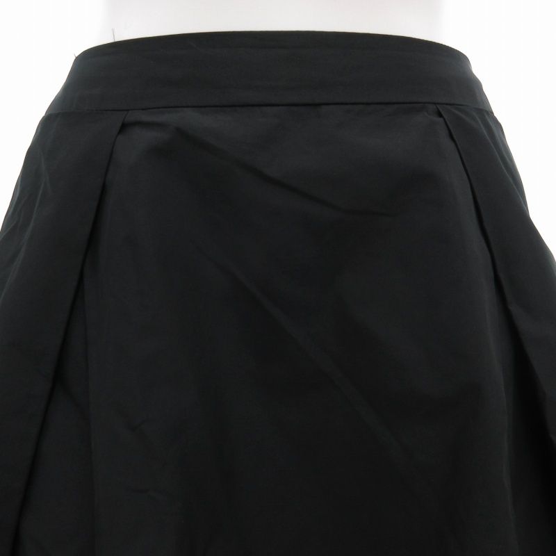 トゥービーシック TO BE CHIC フレアスカート タック ひざ丈