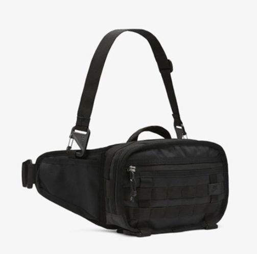 【雷市場（ポンジャン）商品韓国直送】 NIKE(ナイキ) NSW RPM ウエストバッグ ヒップバッグ ブラック