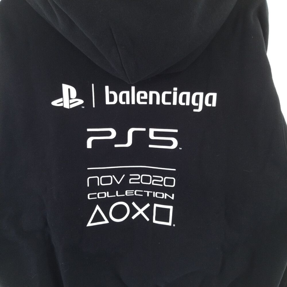 BALENCIAGA (バレンシアガ) 21AW× PlayStation Printed Fitted Hoodie