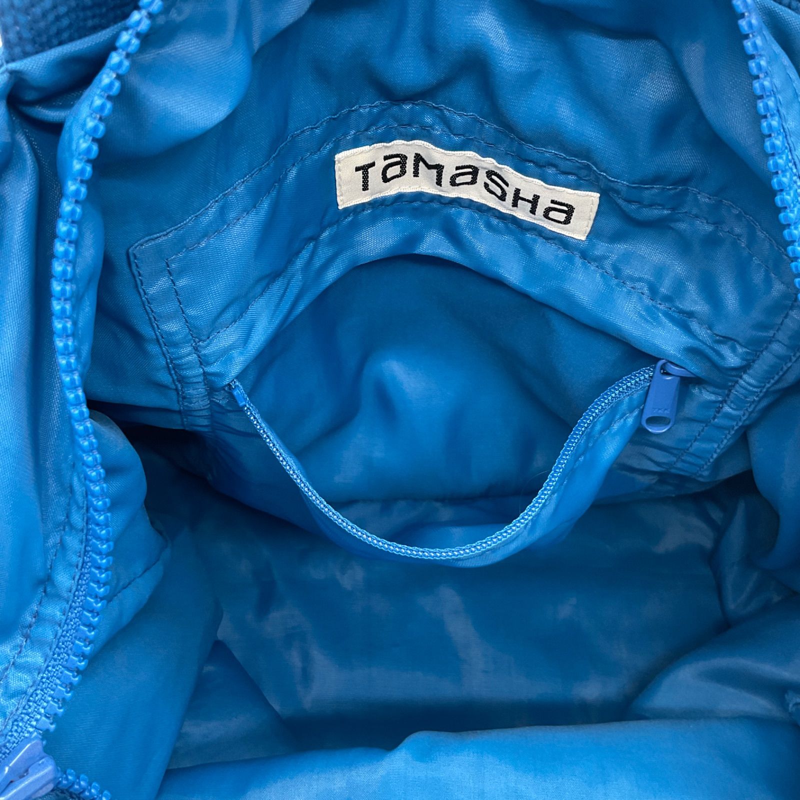 ISSEY MIYAKE イッセイミヤケ HaaT TaMaSHa トートバッグ ブルー 青 