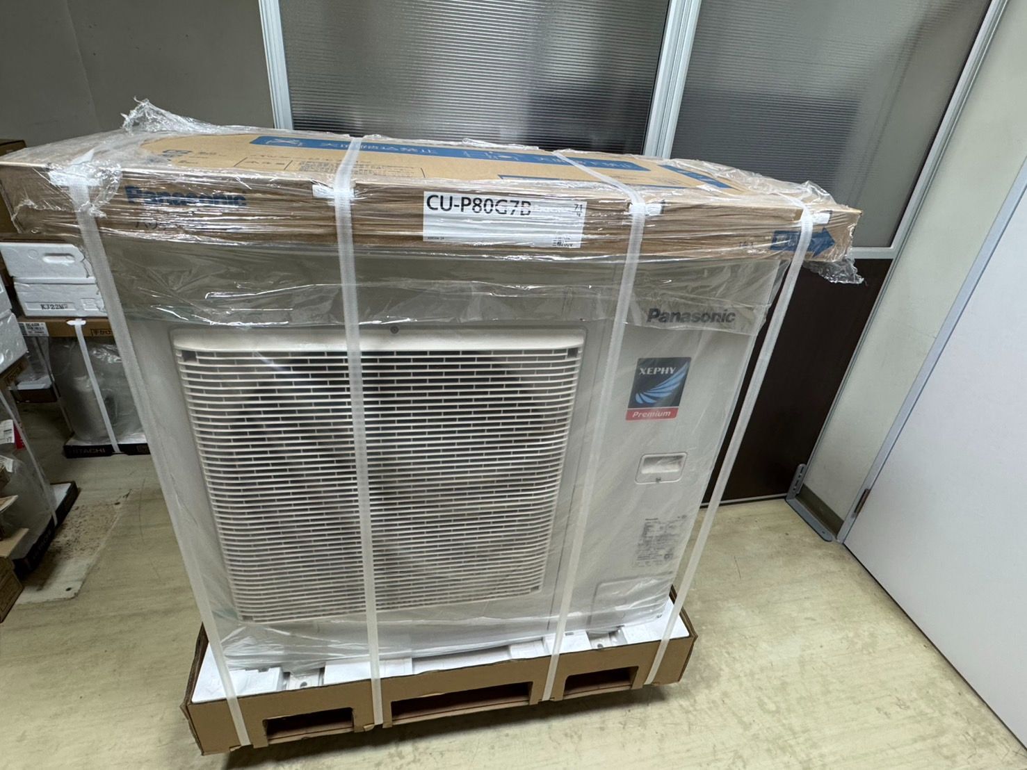 Panasonic 業務用エアコン 4点セット CU-P80G7B CS-P80U7B CZ-160KPEU7B PAR-46MA