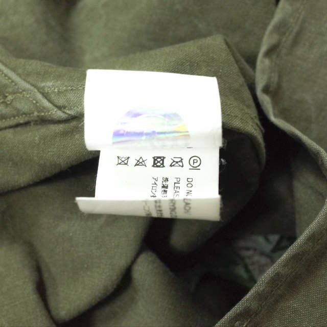 レディメイド  SKA SHIRT ヴィンテージコットンタイガー刺繍長袖シャツ メンズ 2