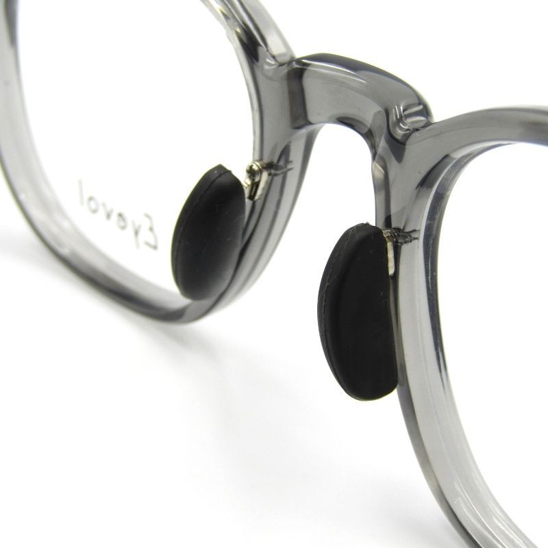 未使用 Eyevol アイヴォル メガネフレーム MIRALLE RX GRY-LG 日本製  