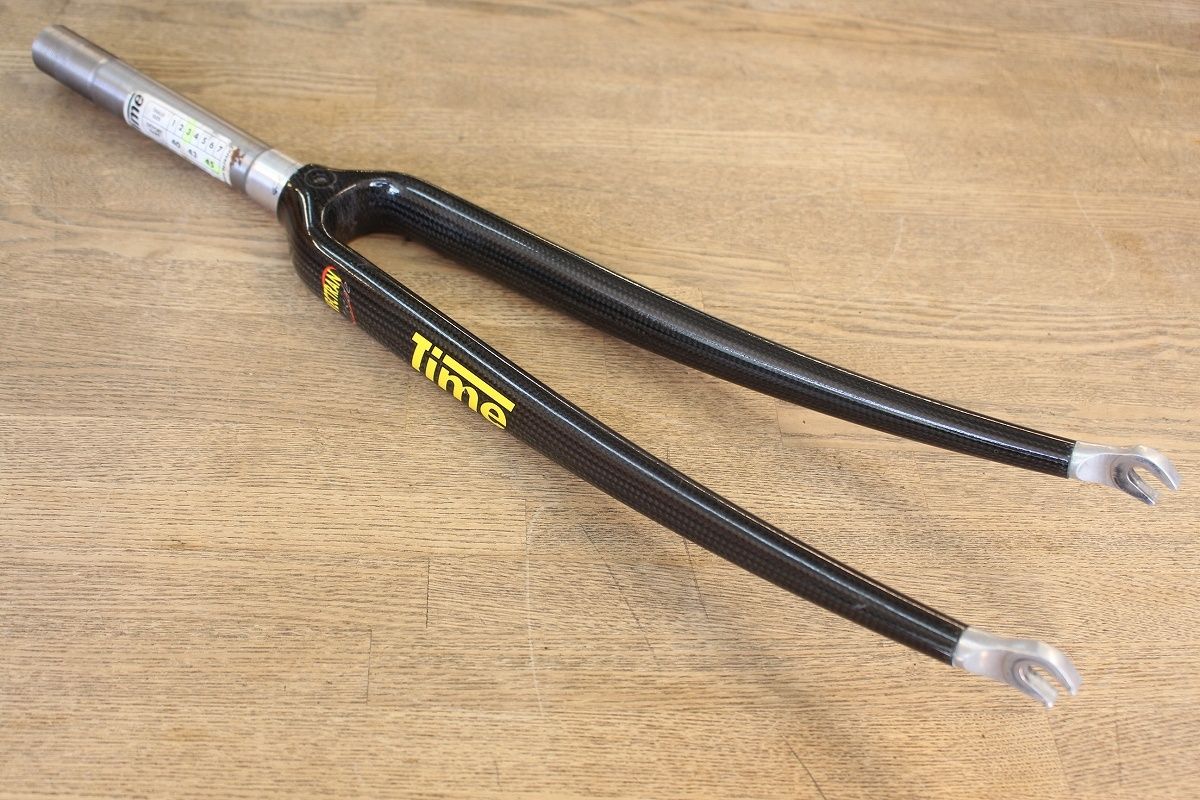 タイム TIME EQUIPE PRO カーボン フロントフォーク 1インチ スレッド