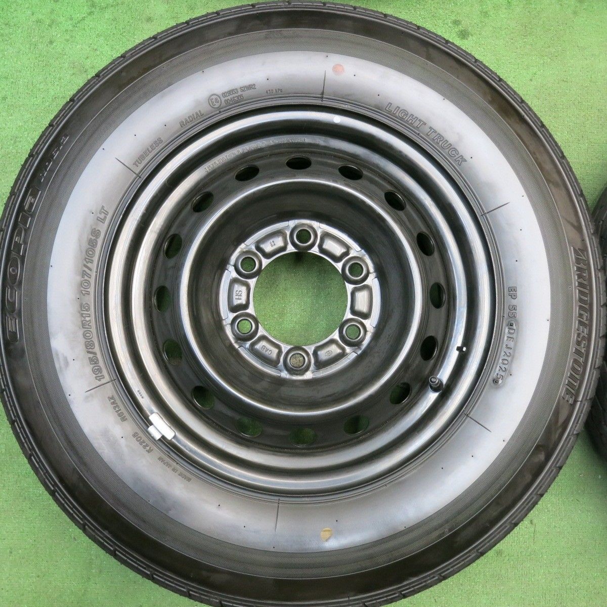 ★新車外し!★ ブリヂストン エコピア RD-613 195 /80R15 107/105L LT4本 中古 売切り!