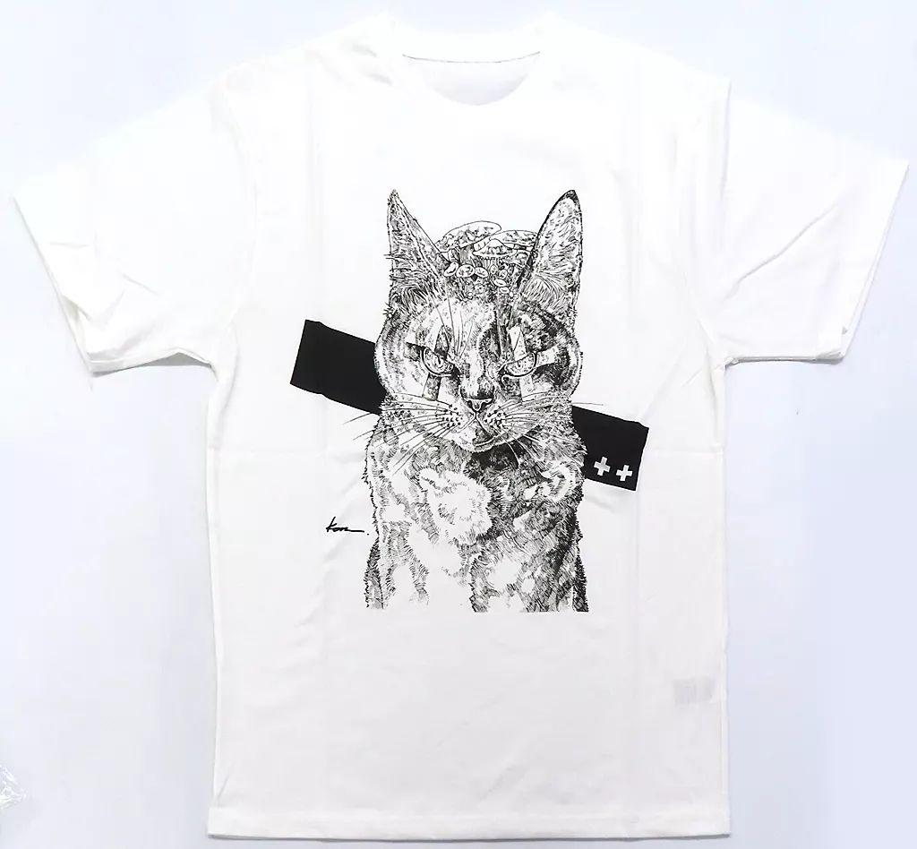 中古】Tシャツ レトルト ネコルトビッグTシャツ ホワイト レディース