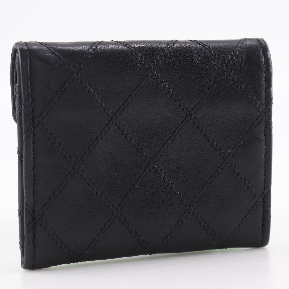 【CHANEL】 シャネル ビコローレ ココマーク ケース CHANEL】シャネル ビコローレ ココマーク カーフ 黒 レディース コイン