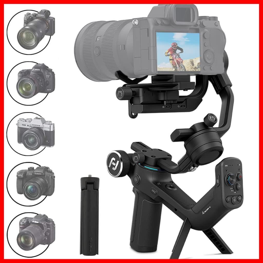 大特価】FeiyuTech SCORP-C カメラ ジンバルスタビライザー 3軸 一眼 