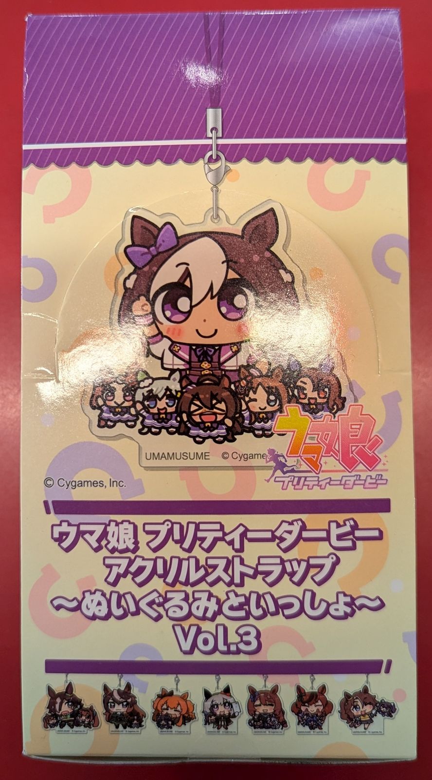 ソル・インターナショナル アクリルストラップ~ぬいぐるみといっしょ~ Vol.3 1BOX