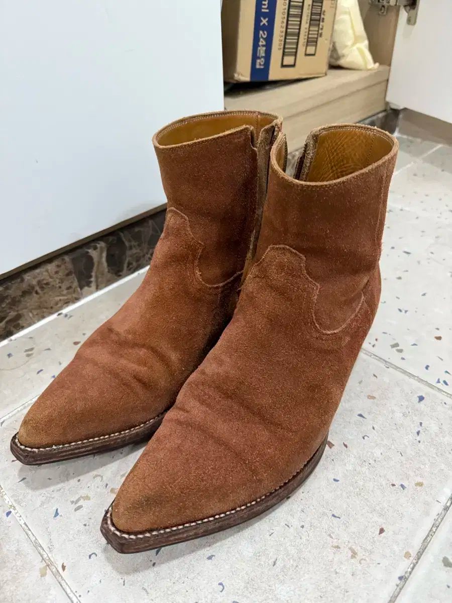 Saint Laurent サンローラン ルーカス イ ジョンウォンブーツ 43