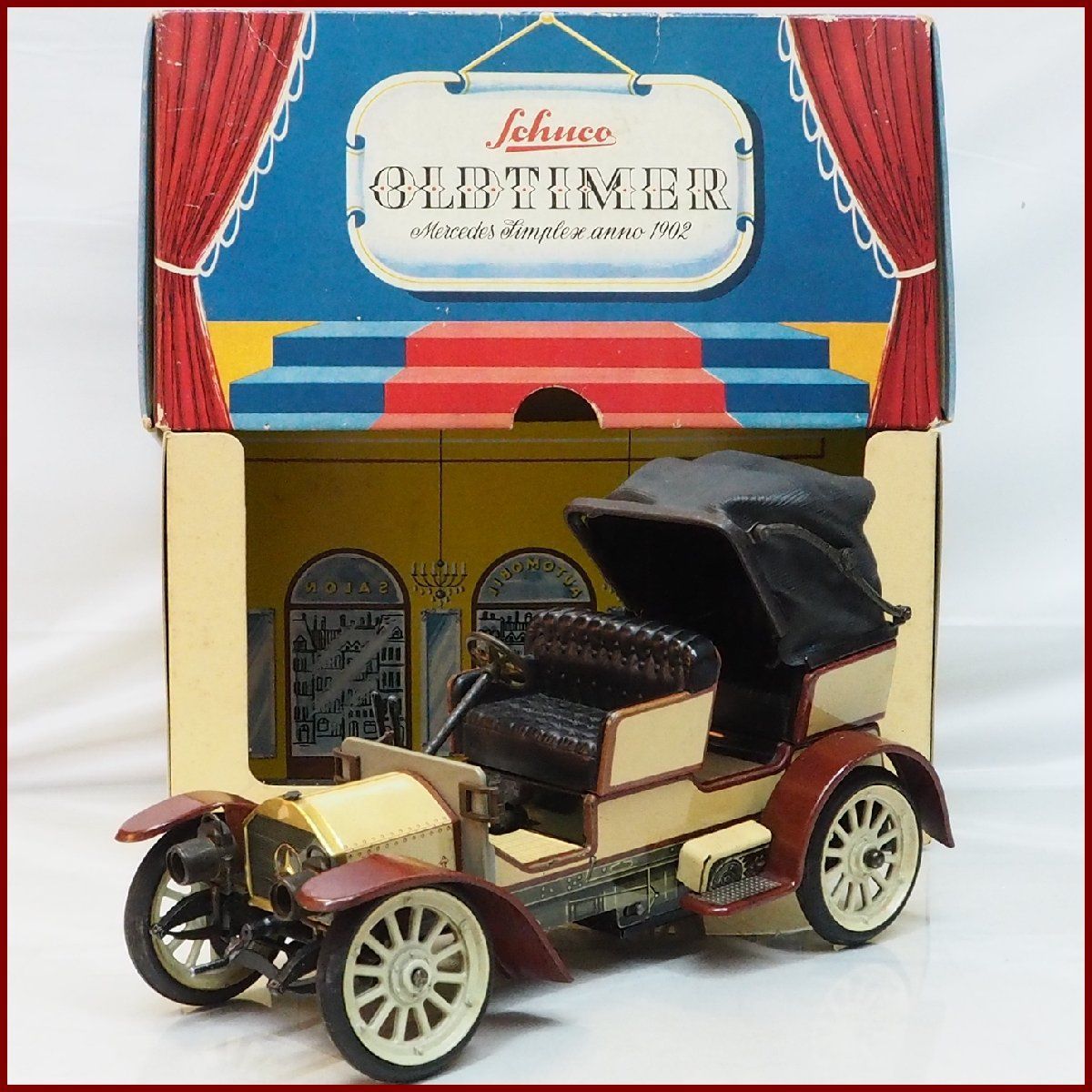 Schuco 1229【OLD TIMER Mercedes Simplex anno 1902メルセデス ベンツ】ブリキ ゼンマイtin toy  car自動車ミニカー□シュコー【箱付】0208 - メルカリ