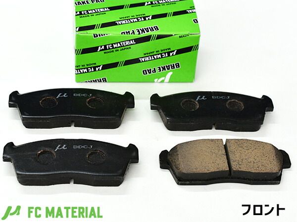 キャロル HB24S H16.09～H17.01 フロント ブレーキパッド 前 FCマテリアル 旧東海マテリアル 国産 純正同等 マツダ MN-418