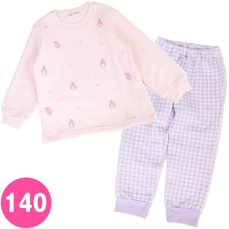 マイメロディ キッズキルトパジャマ 140cm あったか 女の子 春秋冬 子供 子ども キッズ キャラクター サンリオ sanrio