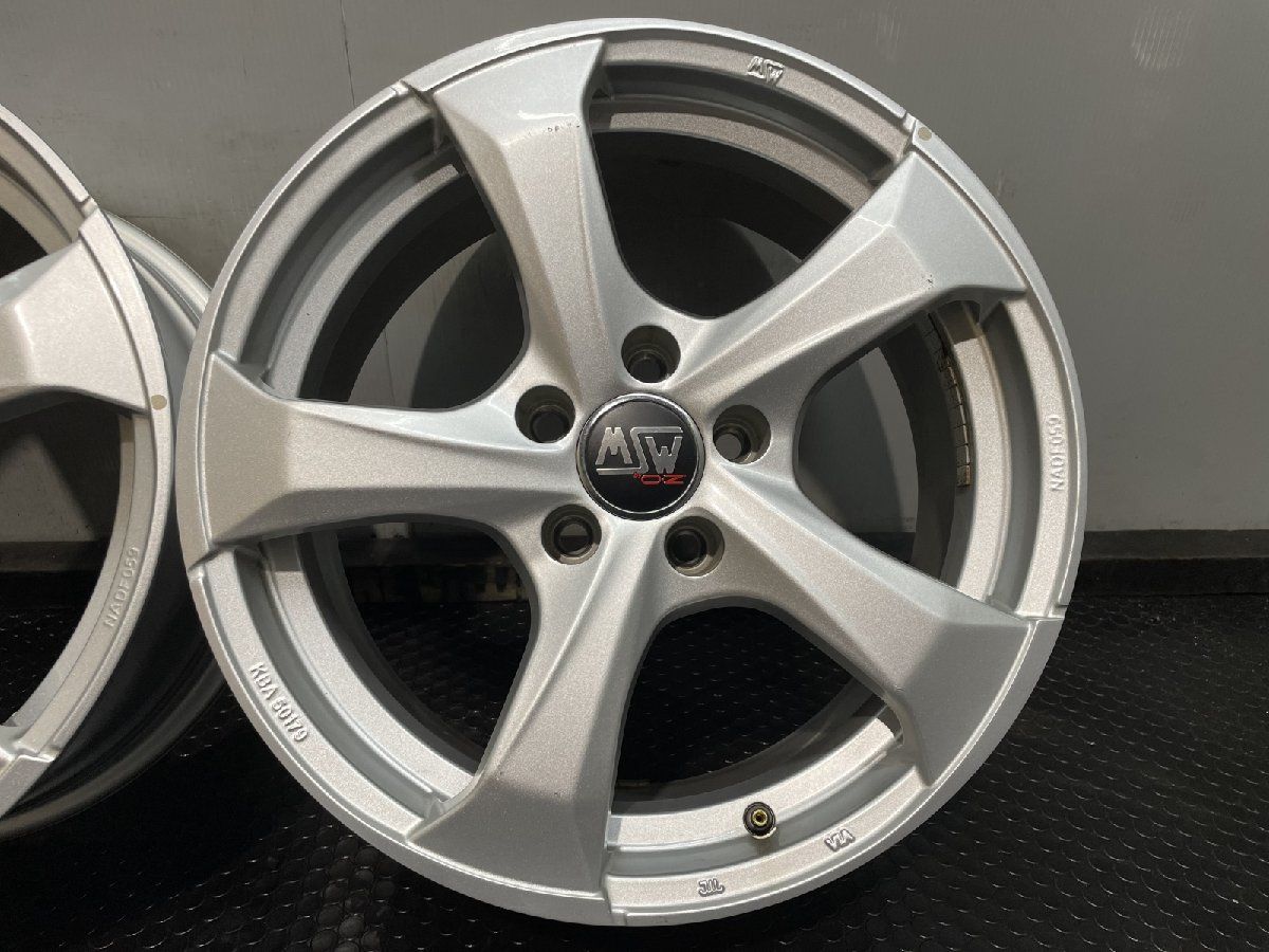 正規品激安大集合！ MSW 47 by O.Z Racing オズレーシング 社外ホイール 17インチ 4本 7.5J5HPCD112 35 audi A4 A4アバント等 MHG008