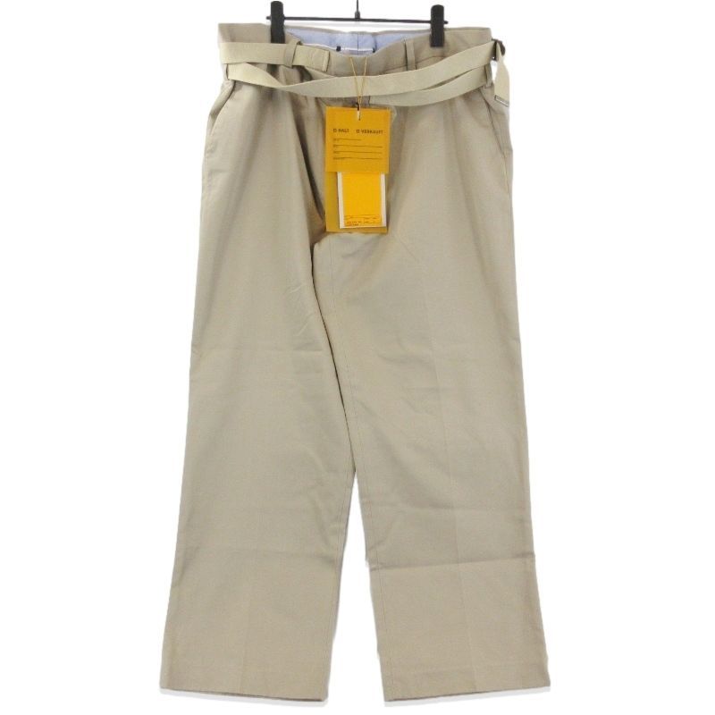 MAISON EUREKA メゾンエウレカ VINTAGE REWORK CHINOS 70 リメイク チノ ワークパンツ ベージュ S 71013745