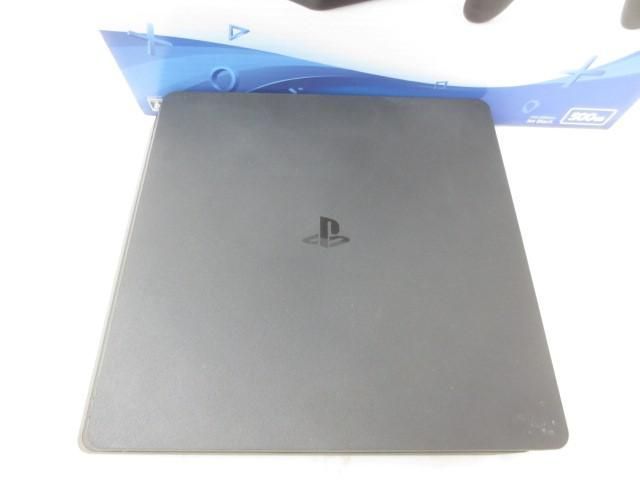  中古品 ゲーム プレイステーション4 PS4本体 CUH-2100A ジェットブラック 500GB 動作品 周辺機器 箱説付き