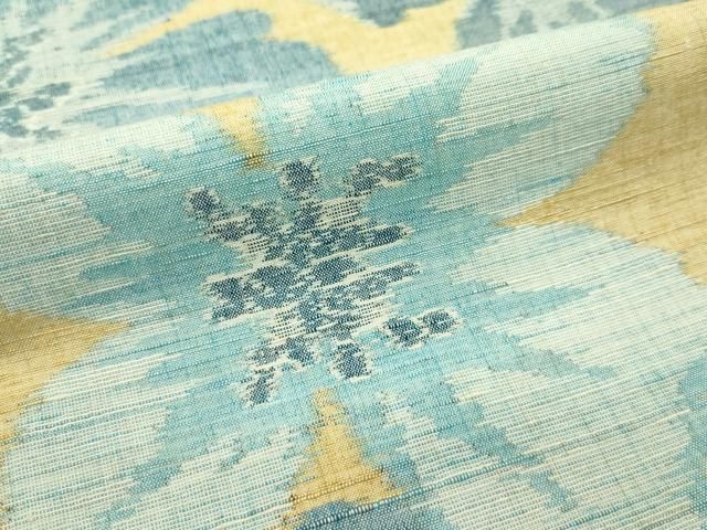 平和屋本店□極上 紬 舞花文 逸品 CZAA2520s5 - メルカリ