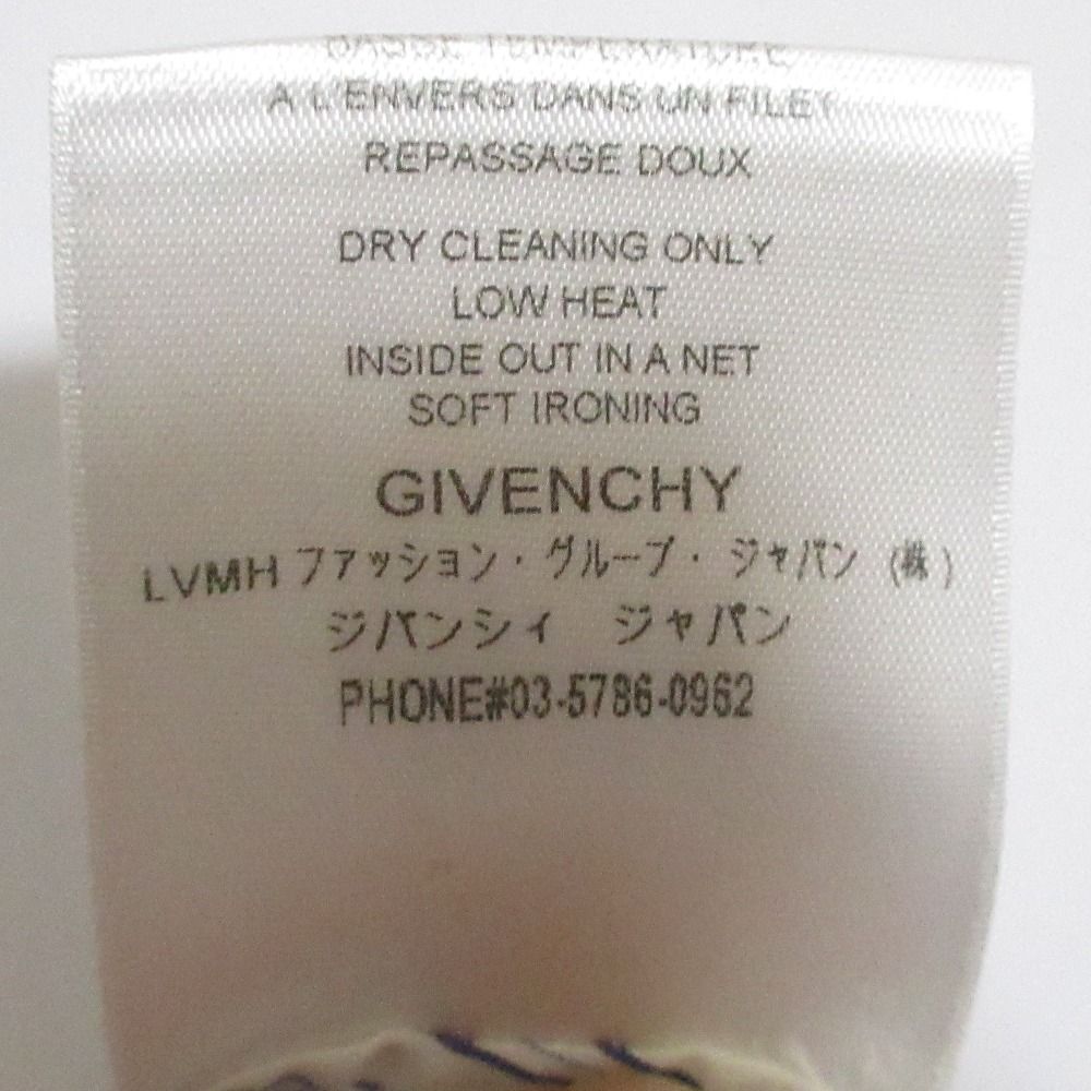 美品 GIVENCHY ジバンシィ ボウタイ付き ストライプ ロングドレス  