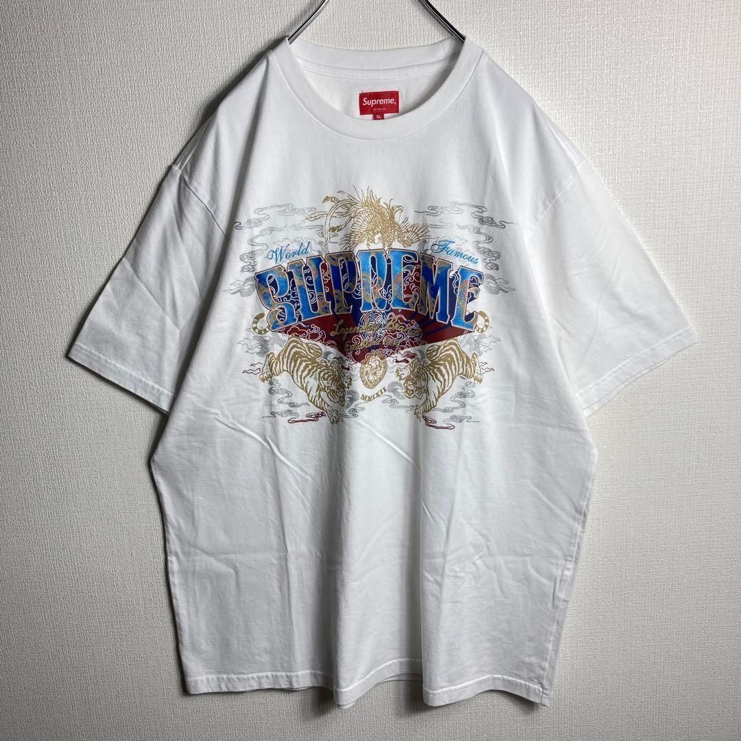 z93【希少XL】シュプリーム♧ビックロ　Ｔシャツ　最高デザイン　即完売 人気Lサイズ】シュプリーム☆ビッグロゴ希少カラー最高デザイン