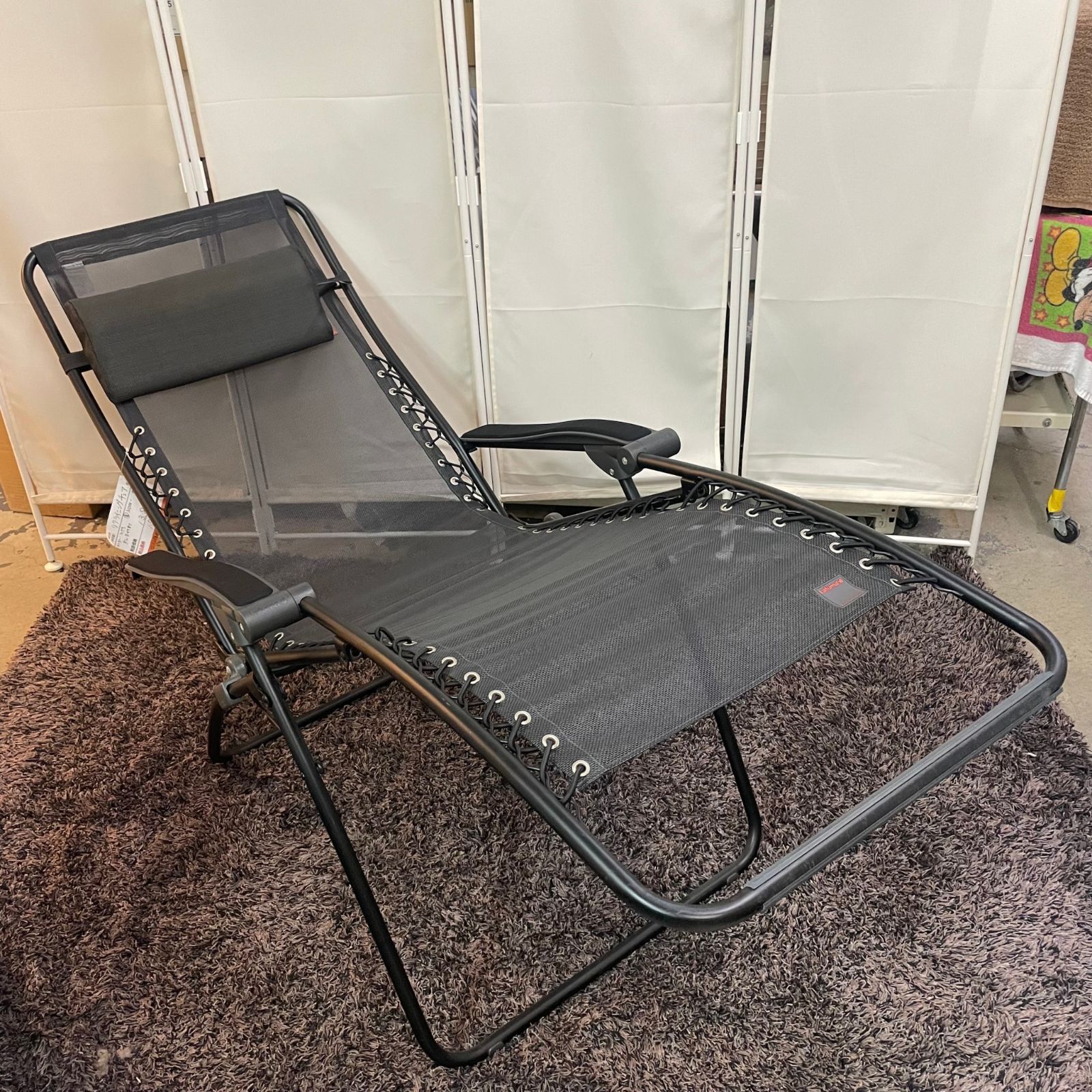 kaneさま専用　美品　Lafuma ラフマ リクライニングチェア ブラック kaneさま専用 美品 Lafuma ラフマ リクライニングチェア ブラック