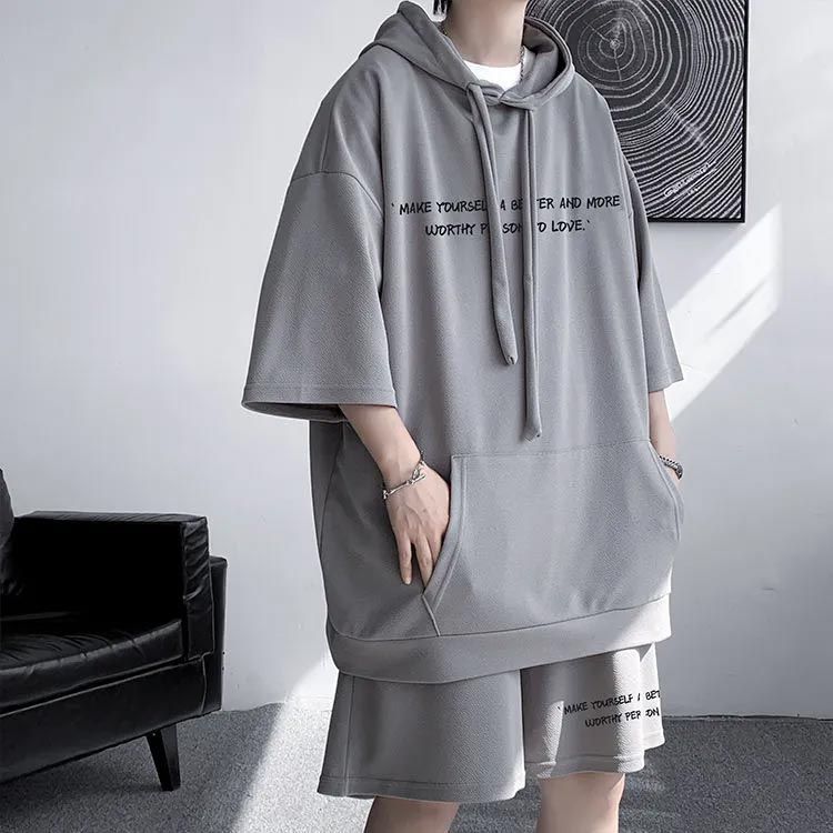 ドゥズィーエムクラス　スウエットパーカー、ショートパンツセット me+em select セットアップ 「 3点セット 」BIGシルエット