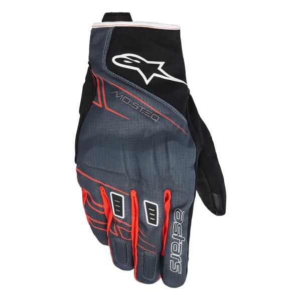 2営業日で発送 MOBLAST WATERPROOF GLOVES 148 BLACK ANTHRACITE ORANGE L