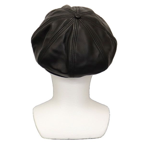 Schott (ショット) 2974001 3129113 LEATHER NEWSBOY CAP レザー