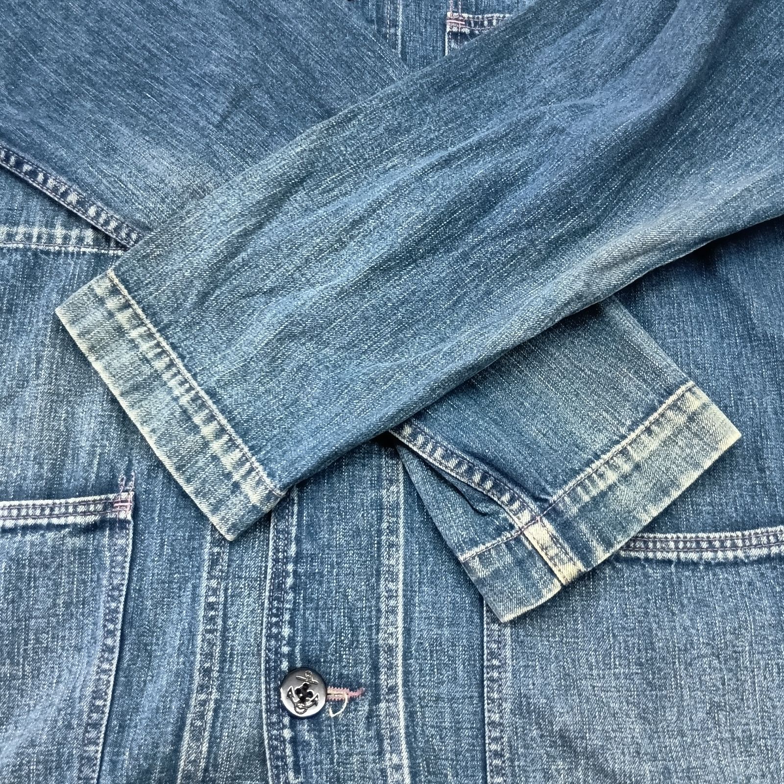 BLUE BLUE ブルーブルー デニム カバーオール サイズ3 XL - メルカリ