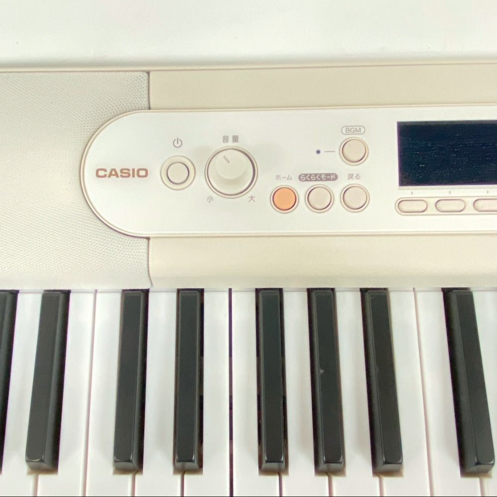 CASIO カシオ 電子キーボード LK-520 ピアノ ホワイト カシオ