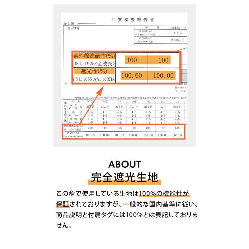 Because ビコーズ 晴雨兼用傘/長傘 PUヒートカットフリル