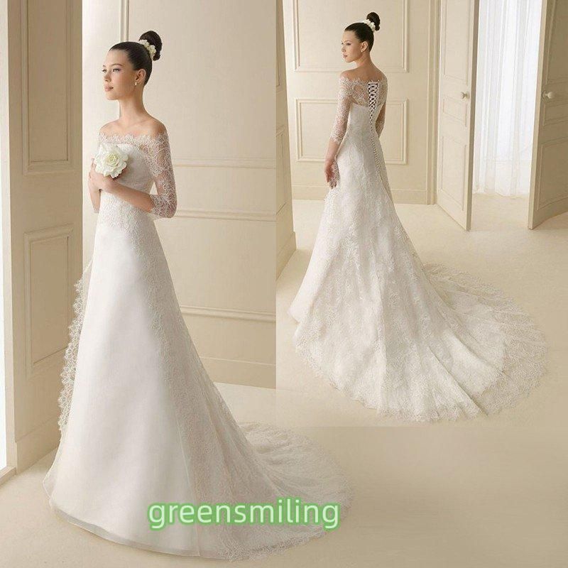 ウエディングドレス aライン 長袖 白 花嫁 ウェディングドレス ロング 結婚式 二次会 パーティードレス 演奏会 フォーマルドレ 売れ筋商品 ZZ520
