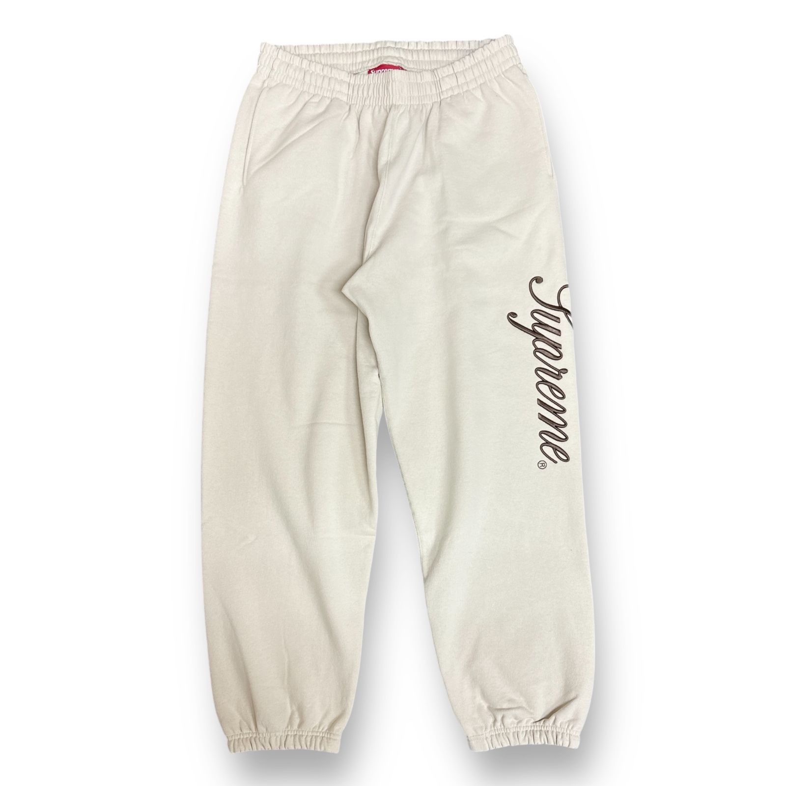 Supreme 24AW Embroidered Script Sweatpant エンブロイドスクリプトスウェットパンツ イージーパンツ シュプリーム  ストーン XL 76605A5 - メルカリ