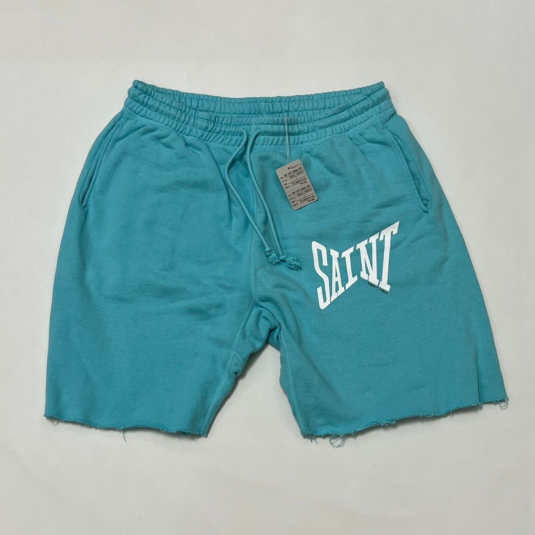 SAINT MICHAEL 23ss SM-S23-0000-057 SWEAT SHORTS プリント スウェット ハーフパンツ ショーツ セントマイケル