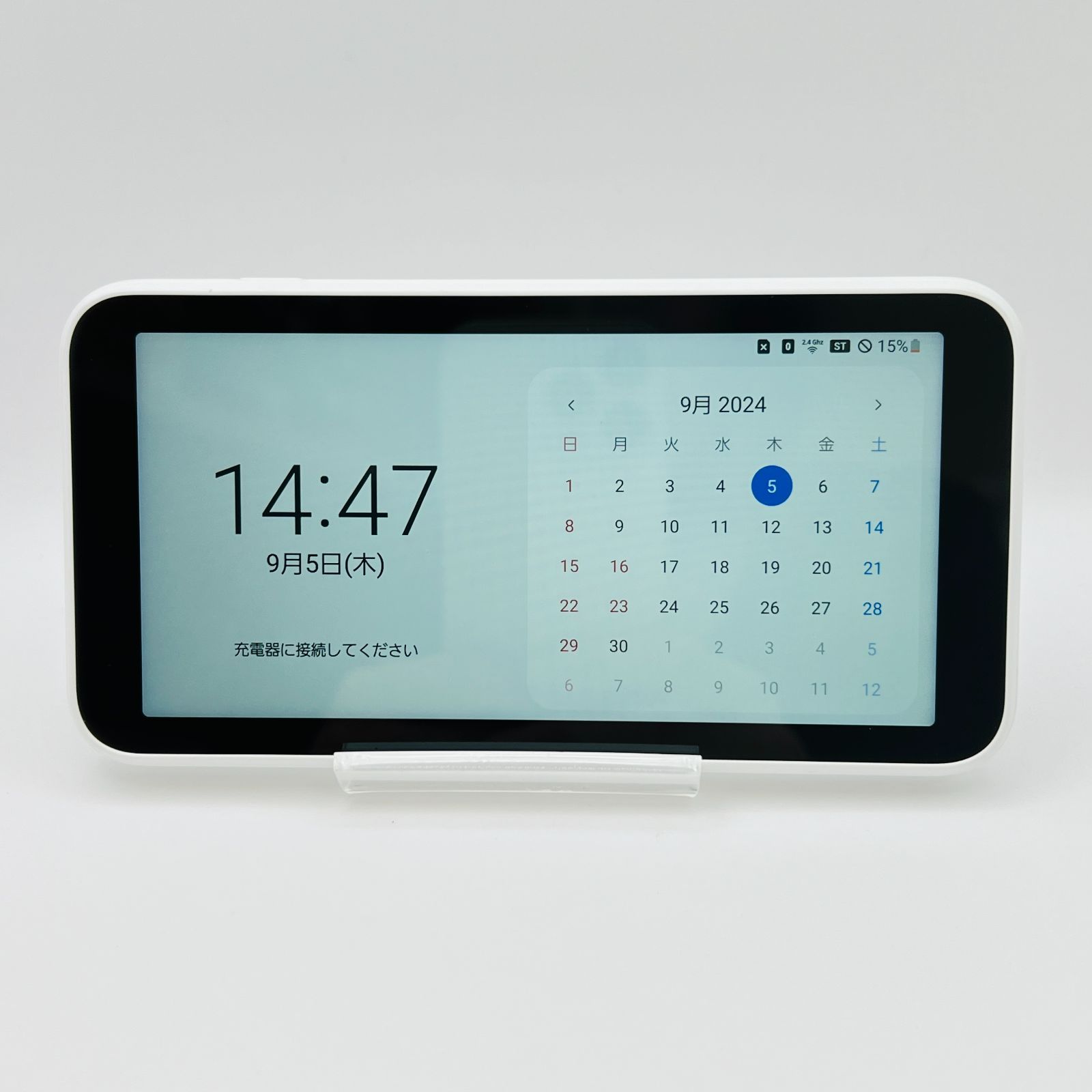 Galaxy5G SCR01 ホワイト mobile Wi-Fi（Galaxy 5G Mobile Wi-Fi