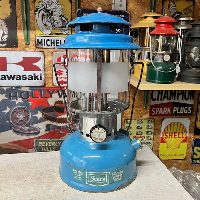 シアーズ コールマン 1964年 7月製 クラムシェルケース&ファンネル付き シアーズ コールマン 1964年 7月製 クラムシェルケース